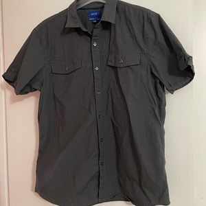 Mens L Apt. 9 short sleeve dress shirt‎